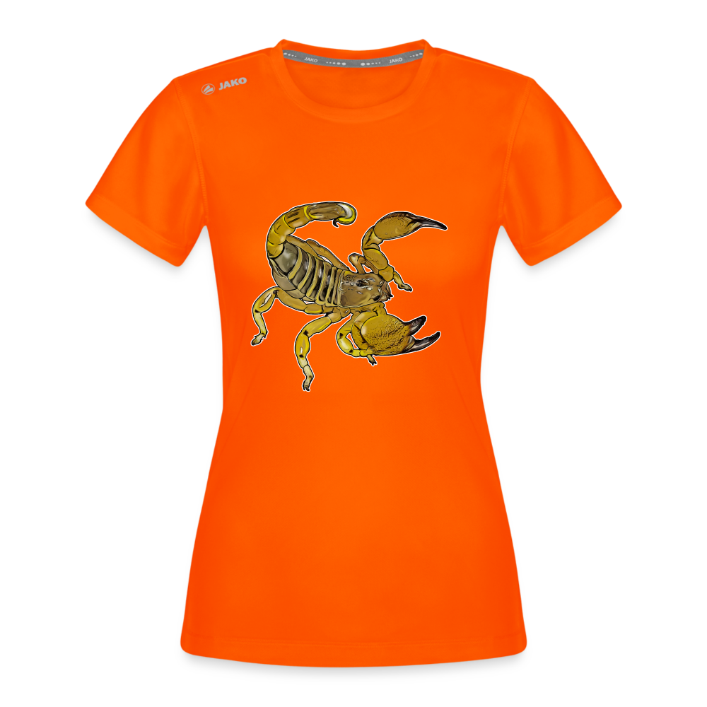 Frauen JAKO Sportswear T-Shirt Scorpio maurus palmatus - Neonorange