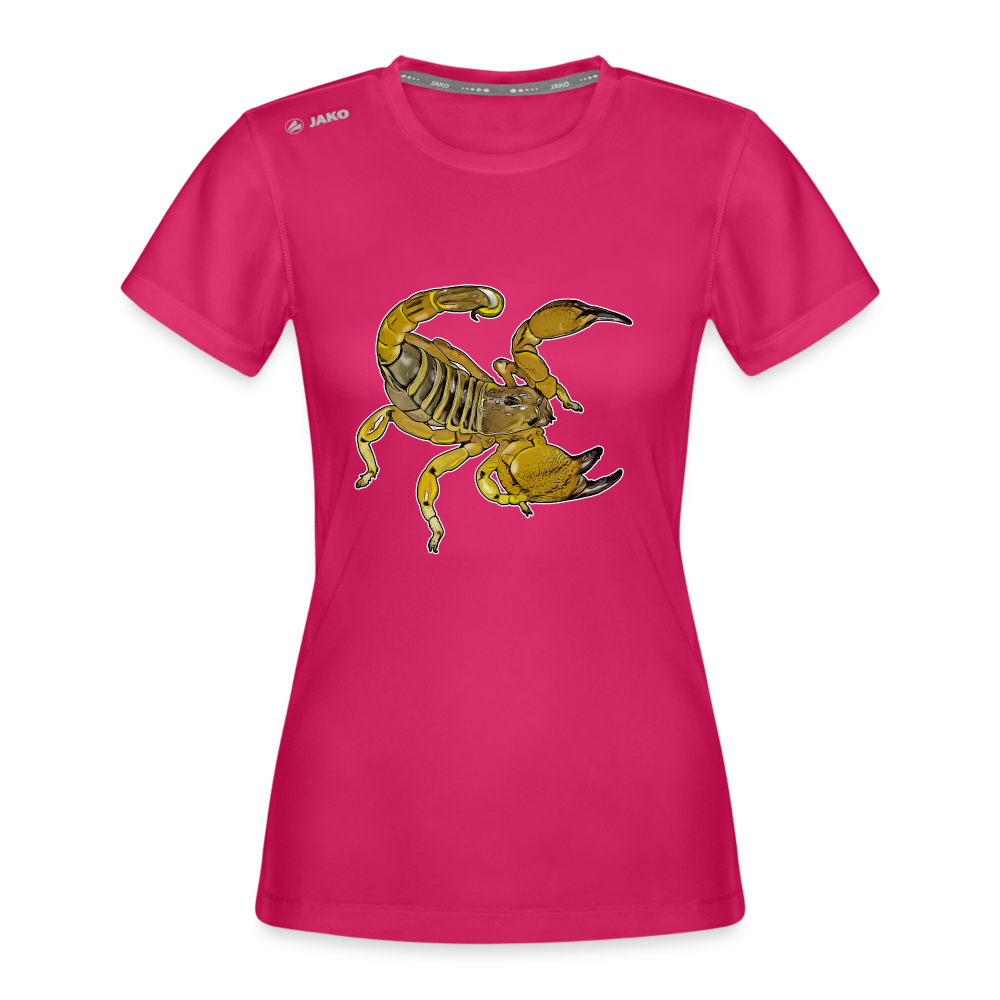 Frauen JAKO Sportswear T-Shirt Scorpio maurus palmatus - dunkles Pink