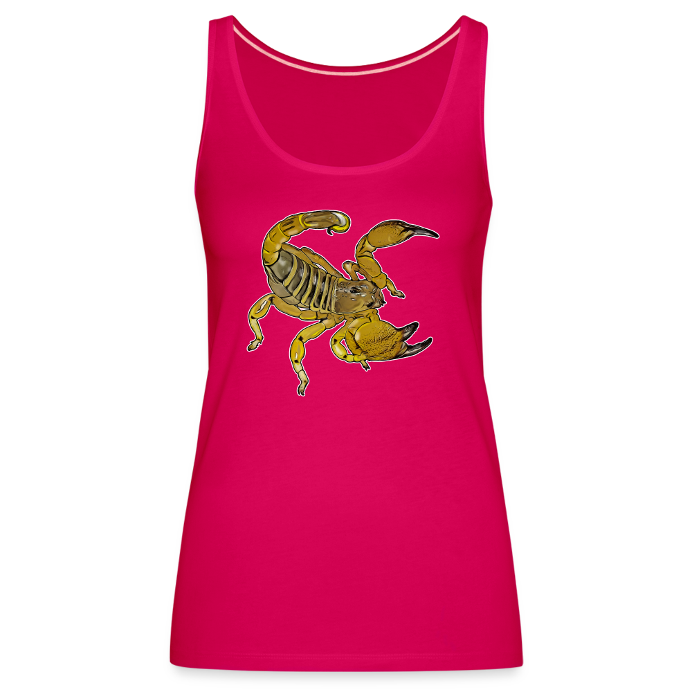Frauen Tank Top Scorpio maurus palmatus - dunkles Pink
