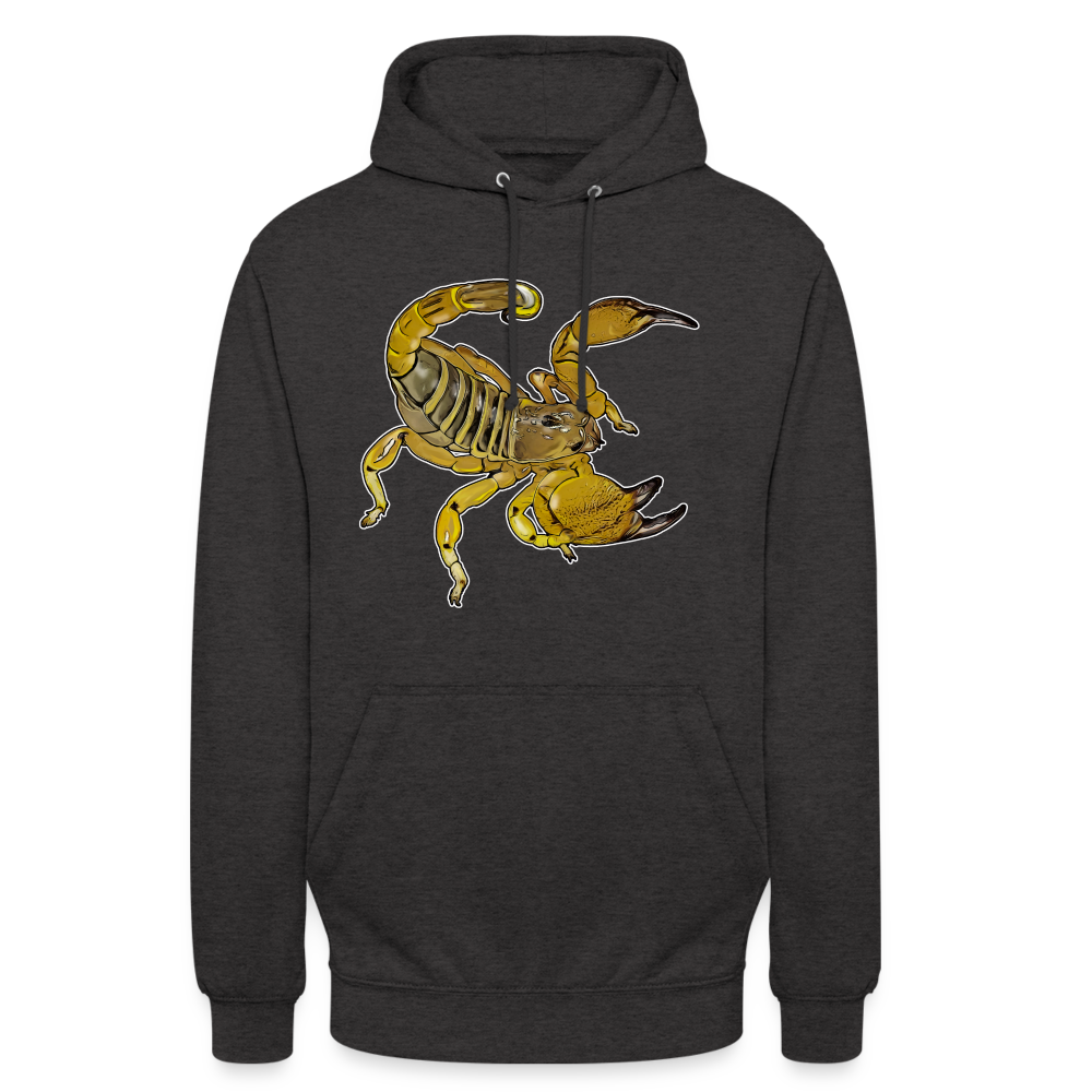Unisex Hoodie Scorpio maurus palmatus - Anthrazit