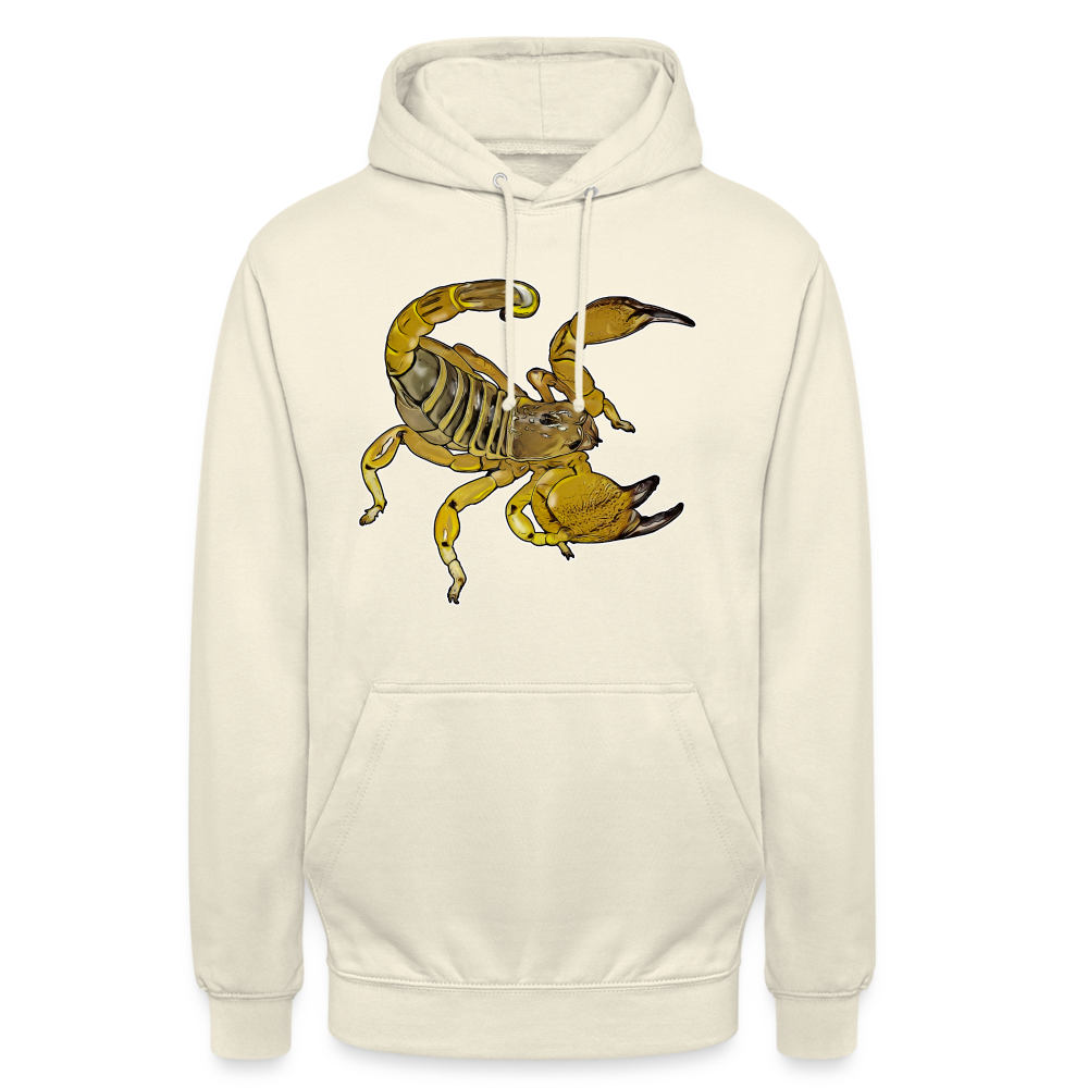 Unisex Hoodie Scorpio maurus palmatus - Vanille-Milchshake