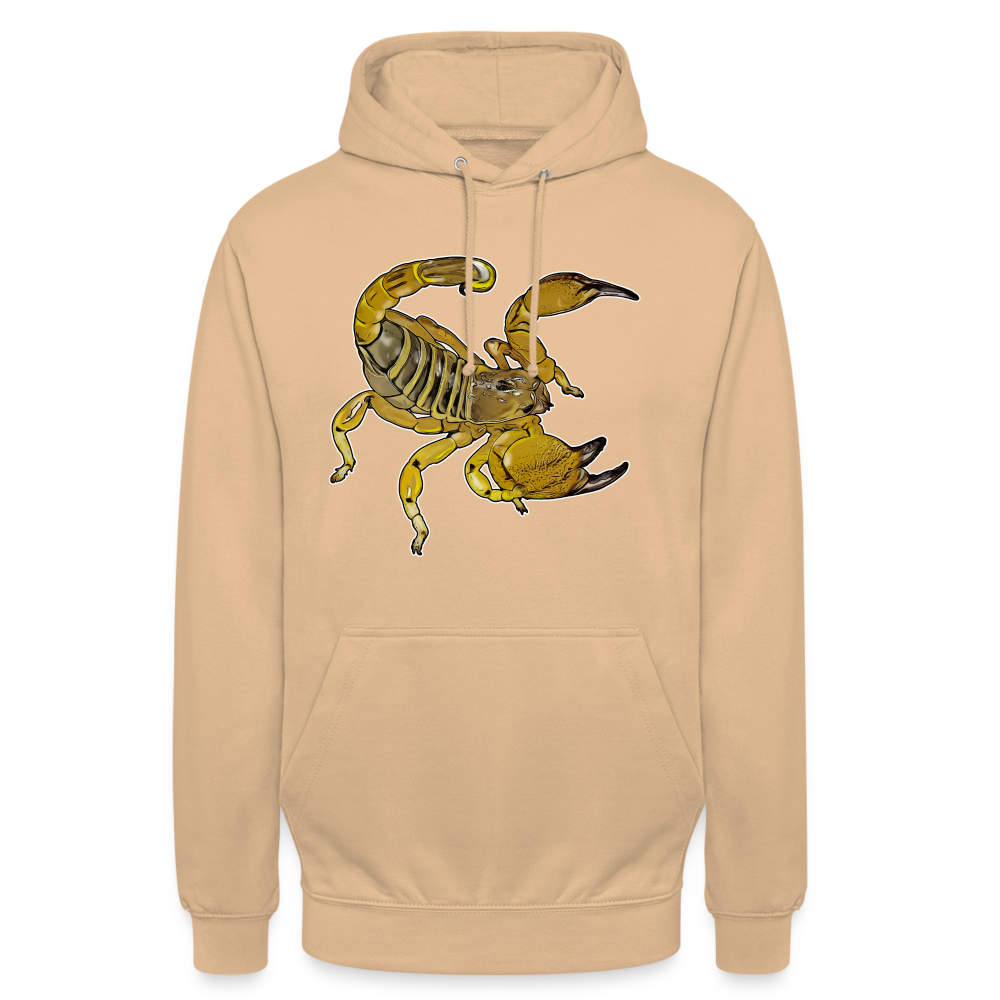 Unisex Hoodie Scorpio maurus palmatus - Beige