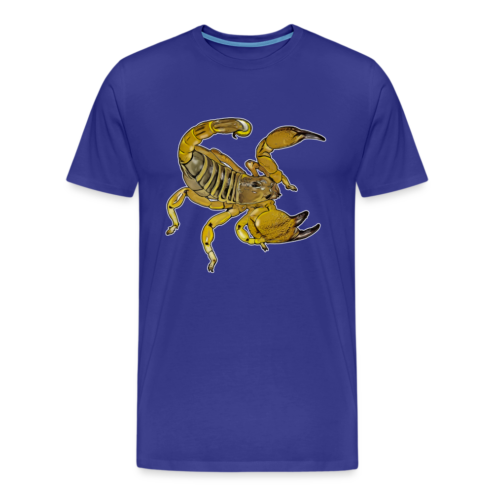 Männer Basic T-Shirt Scorpio maurus palmatus - Königsblau