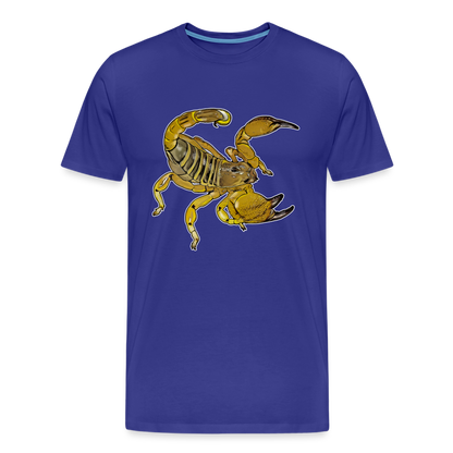 Männer Basic T-Shirt Scorpio maurus palmatus - Königsblau
