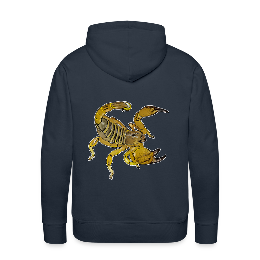 Men’s Hoodie Scorpio maurus palmatus - Navy