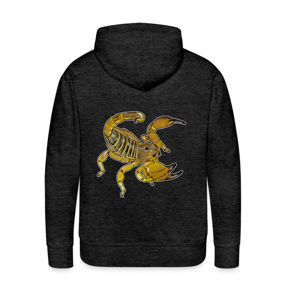 Men’s Hoodie Scorpio maurus palmatus - Anthrazit