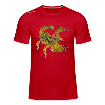 Männer JAKO Sportswear T-Shirt Scorpio maurus palmatus - Rot
