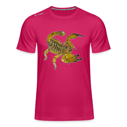 Männer JAKO Sportswear T-Shirt Scorpio maurus palmatus - dunkles Pink