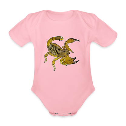Baby Body kurz Scorpio maurus palmatus - Hellrosa