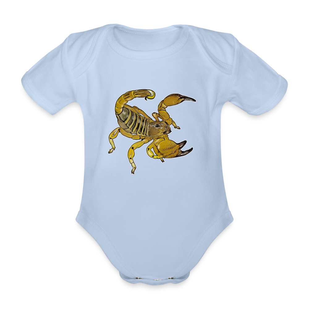 Baby Body kurz Scorpio maurus palmatus - Sky