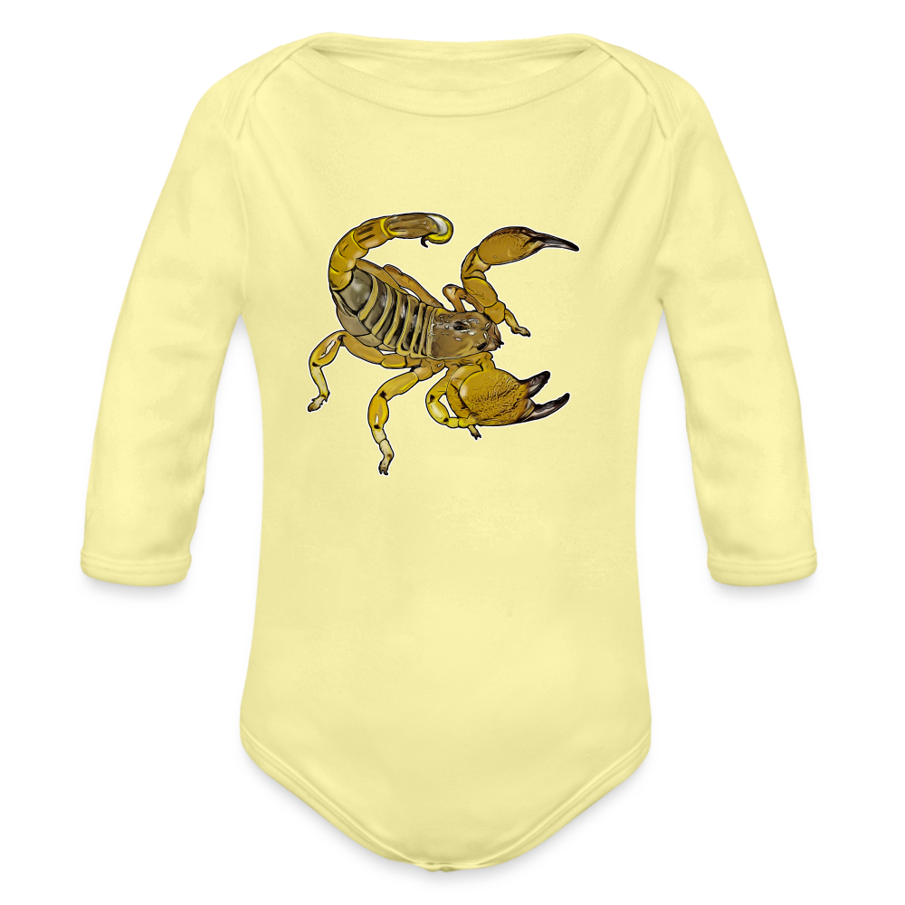 Baby Body lang Scorpio maurus palmatus - Hellgelb