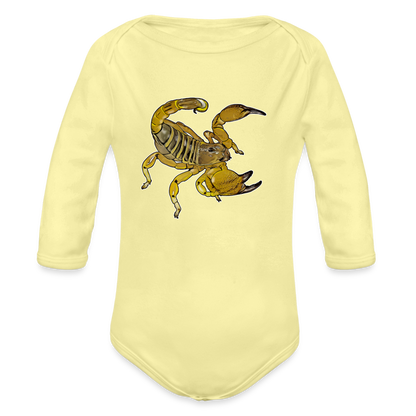 Baby Body lang Scorpio maurus palmatus - Hellgelb