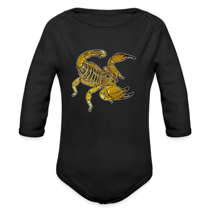 Baby Body lang Scorpio maurus palmatus - Schwarz