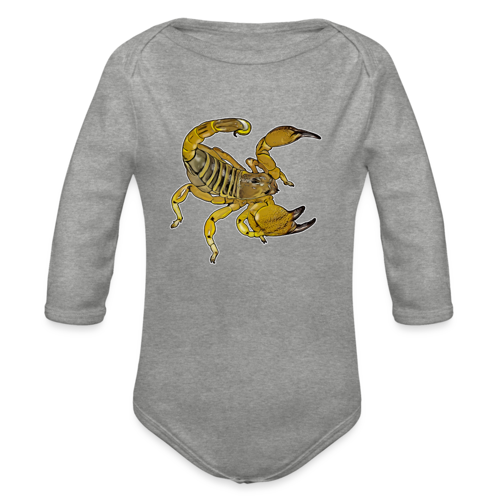 Baby Body lang Scorpio maurus palmatus - Grau meliert