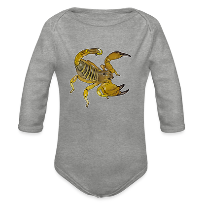 Baby Body lang Scorpio maurus palmatus - Grau meliert