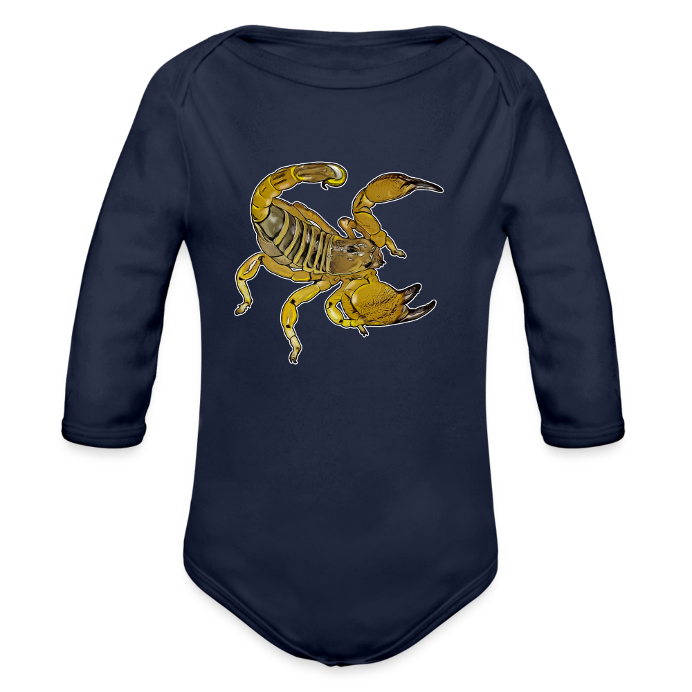 Baby Body lang Scorpio maurus palmatus - Dunkelnavy