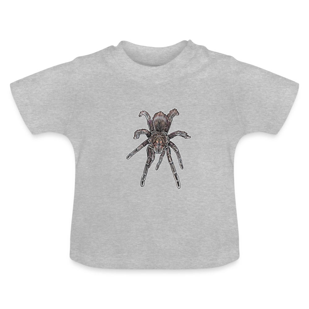 Baby T-Shirt Pamphobeteus sp Machala juvenile - Grau meliert