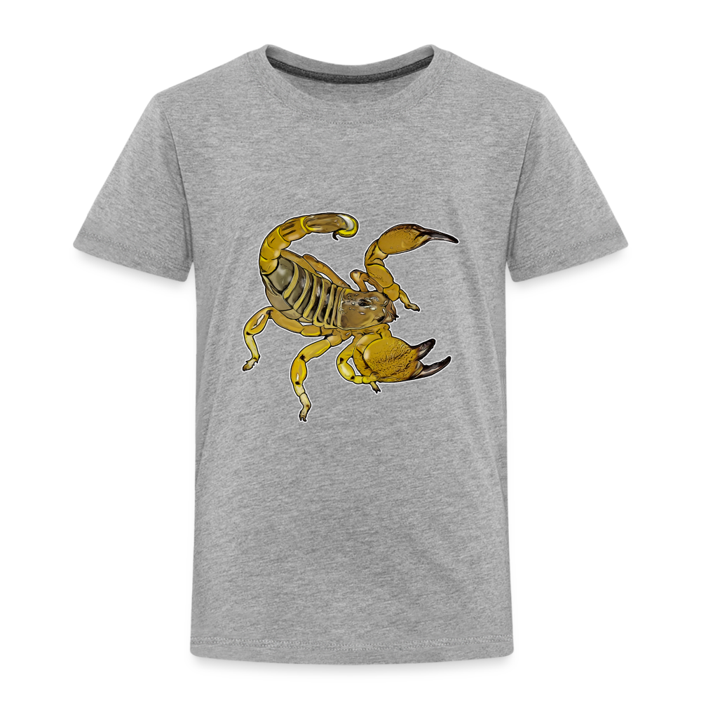 Kinder Basic T-Shirt Scorpio maurus palmatus - Grau meliert