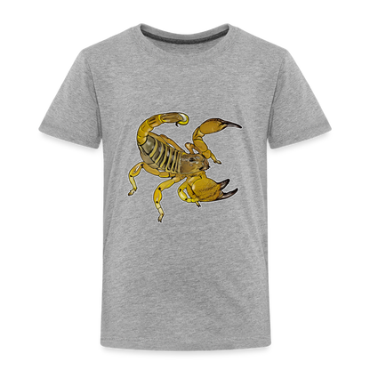 Kinder Basic T-Shirt Scorpio maurus palmatus - Grau meliert