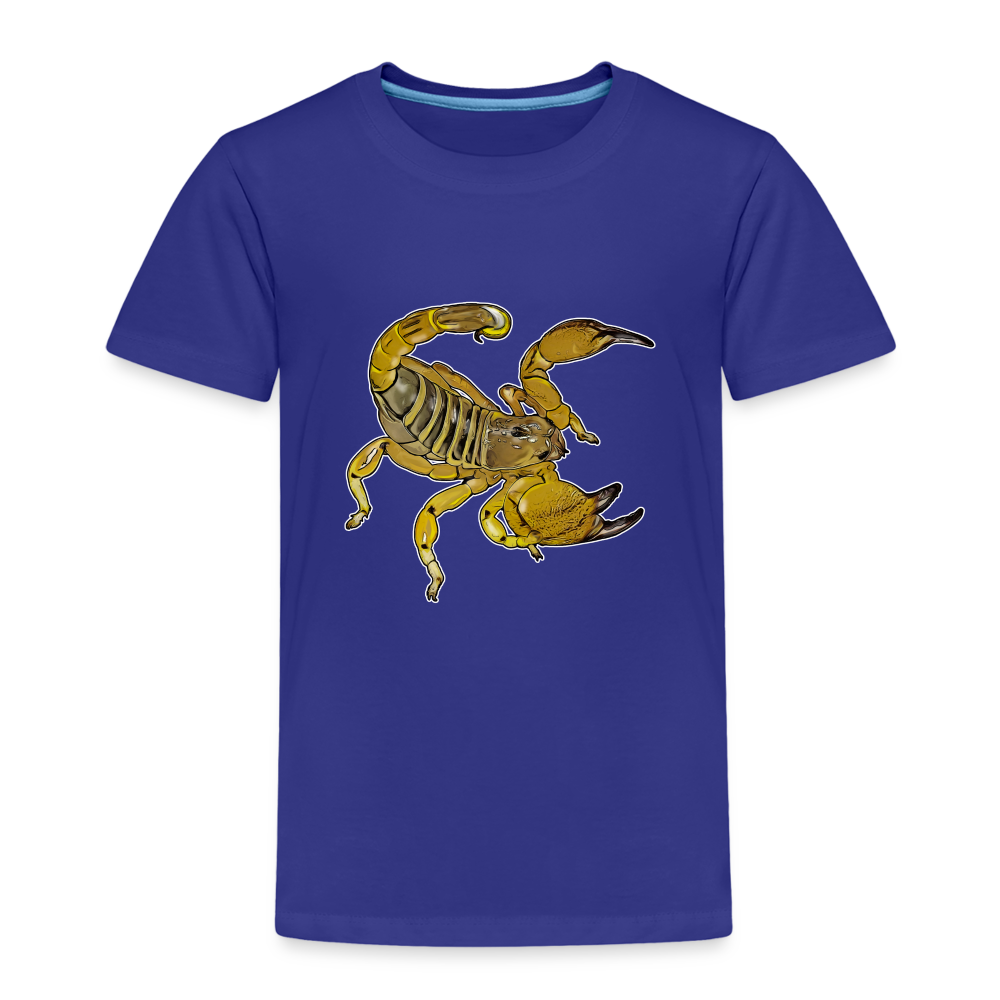 Kinder Basic T-Shirt Scorpio maurus palmatus - Königsblau