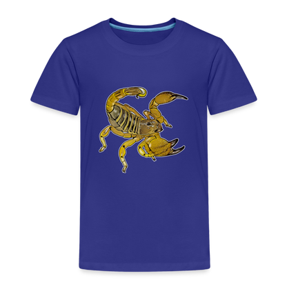 Kinder Basic T-Shirt Scorpio maurus palmatus - Königsblau