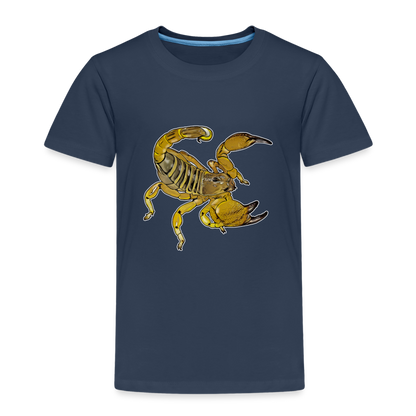 Kinder Basic T-Shirt Scorpio maurus palmatus - Navy