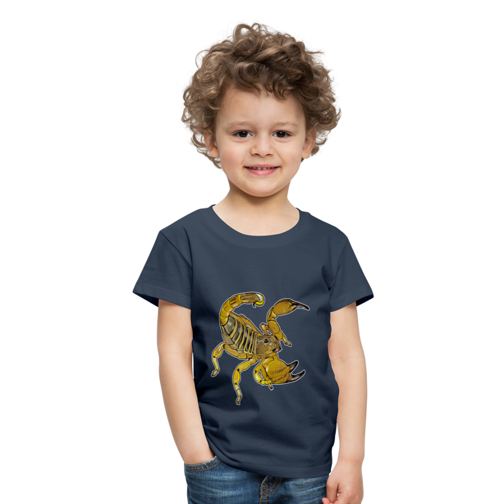 Kinder Basic T-Shirt Scorpio maurus palmatus - Navy