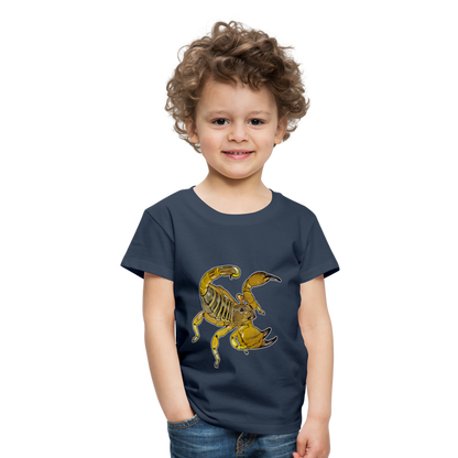 Kinder Basic T-Shirt Scorpio maurus palmatus - Navy