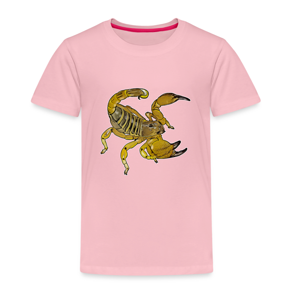 Kinder Basic T-Shirt Scorpio maurus palmatus - Hellrosa