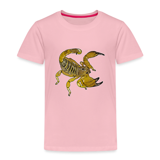 Kinder Basic T-Shirt Scorpio maurus palmatus - Hellrosa