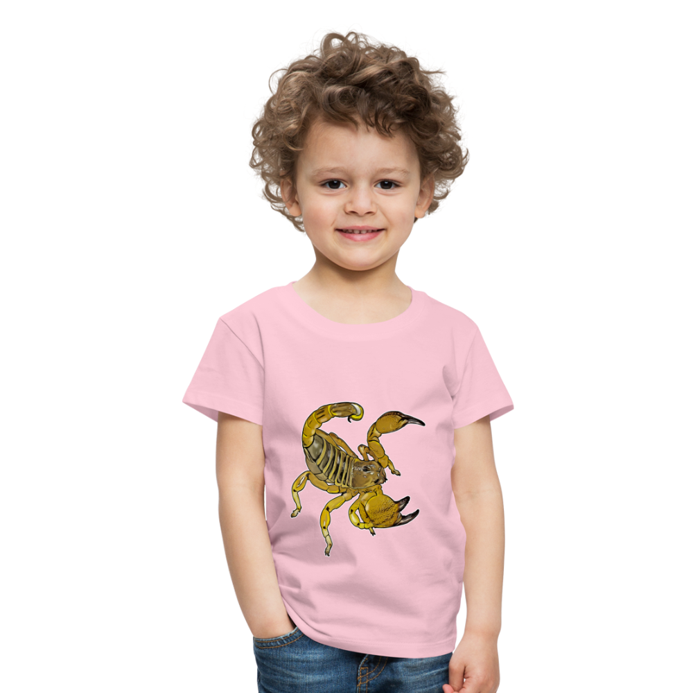 Kinder Basic T-Shirt Scorpio maurus palmatus - Hellrosa