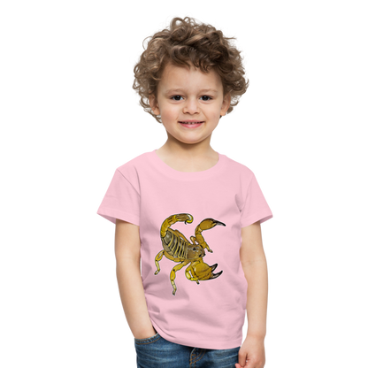 Kinder Basic T-Shirt Scorpio maurus palmatus - Hellrosa