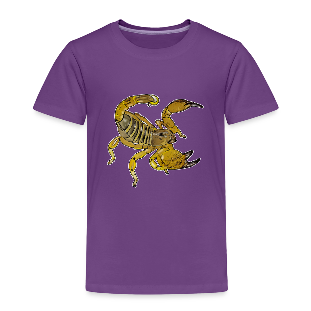 Kinder Basic T-Shirt Scorpio maurus palmatus - Lila