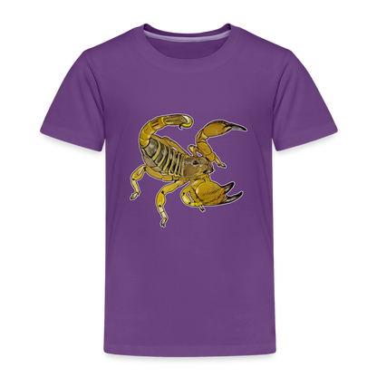 Kinder Basic T-Shirt Scorpio maurus palmatus - Lila