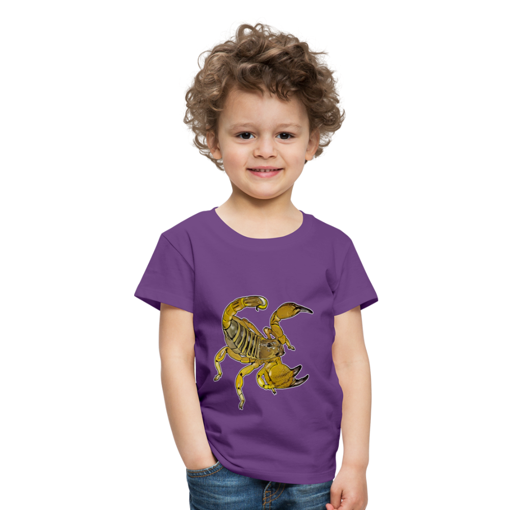 Kinder Basic T-Shirt Scorpio maurus palmatus - Lila