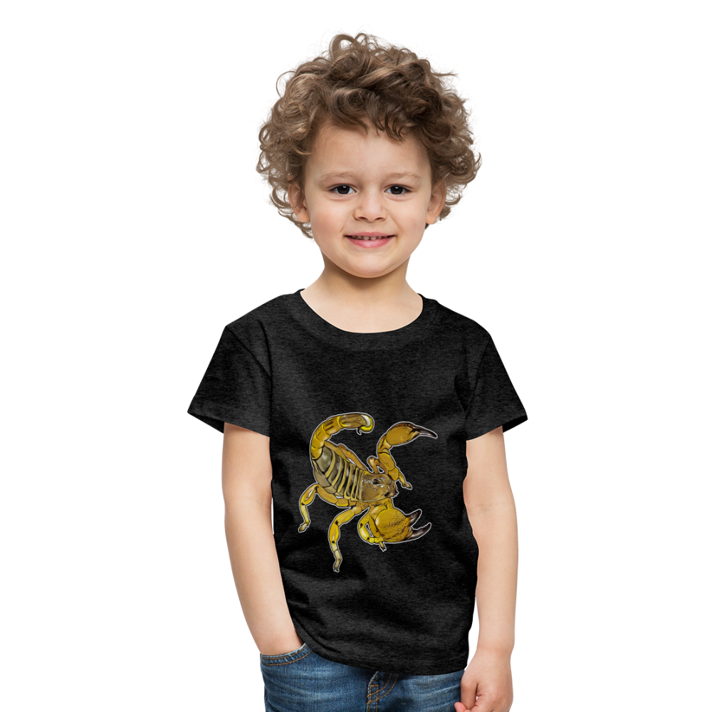 Kinder Basic T-Shirt Scorpio maurus palmatus - Anthrazit