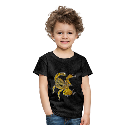 Kinder Basic T-Shirt Scorpio maurus palmatus - Anthrazit