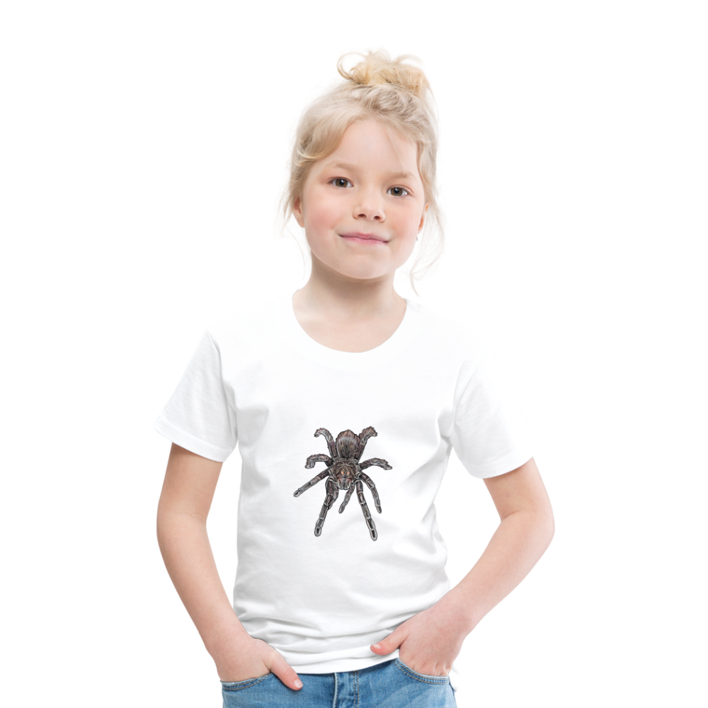 Kinder Basic T-Shirt Pamphobeteus sp Machala juvenile - weiß