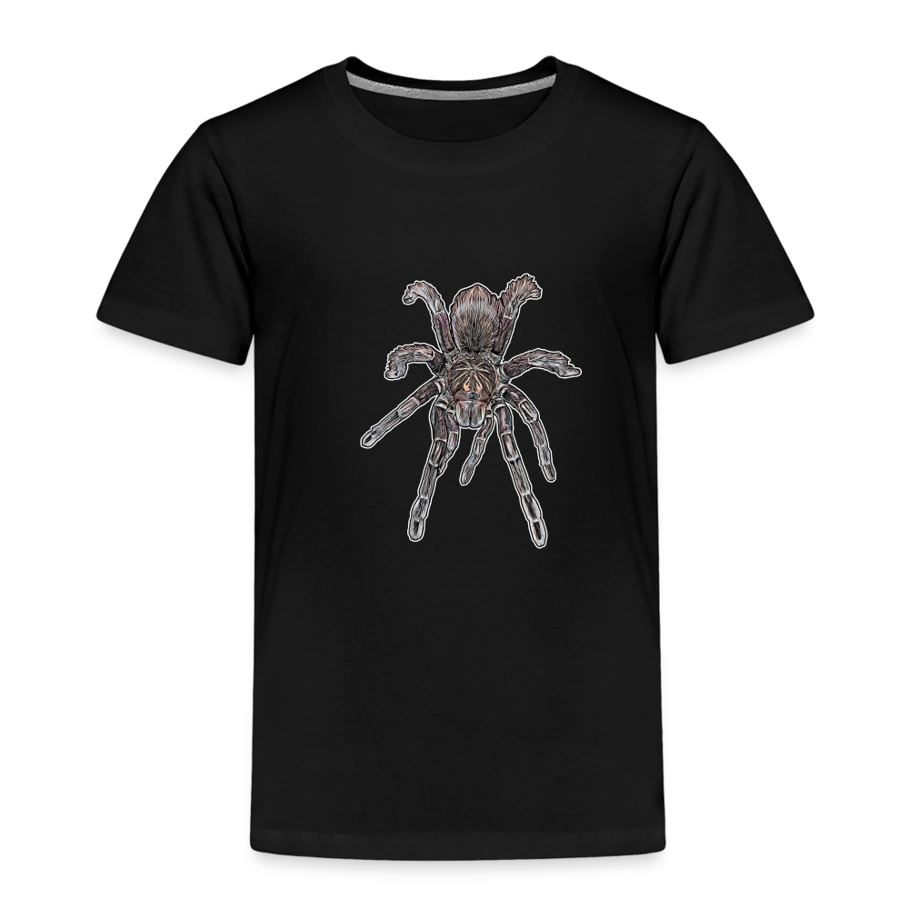 Kinder Basic T-Shirt Pamphobeteus sp Machala juvenile - Schwarz