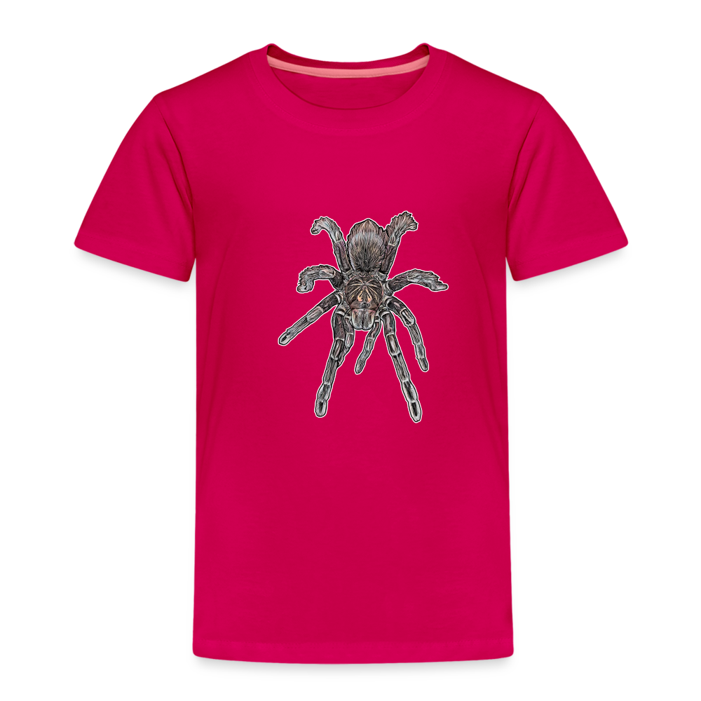 Kinder Basic T-Shirt Pamphobeteus sp Machala juvenile - dunkles Pink