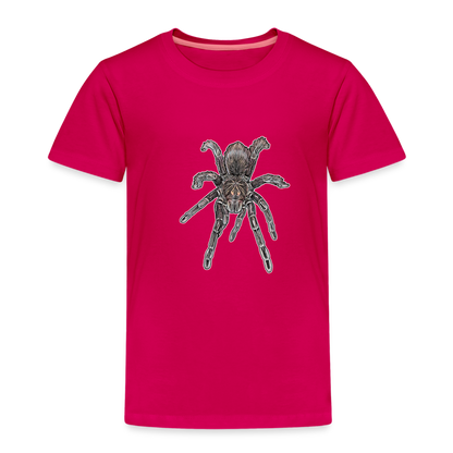 Kinder Basic T-Shirt Pamphobeteus sp Machala juvenile - dunkles Pink