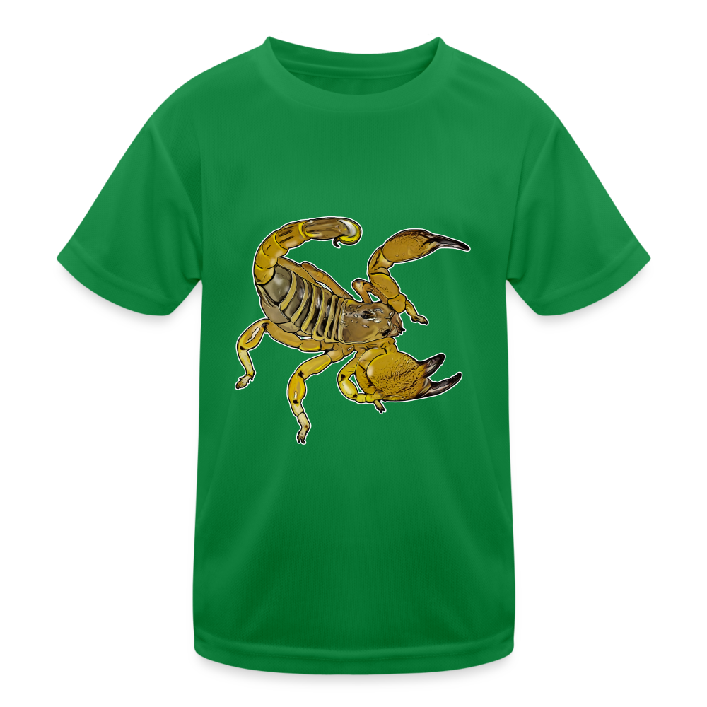 Kinder Funktions-T-Shirt Scorpio maurus palmatus - Kelly Green