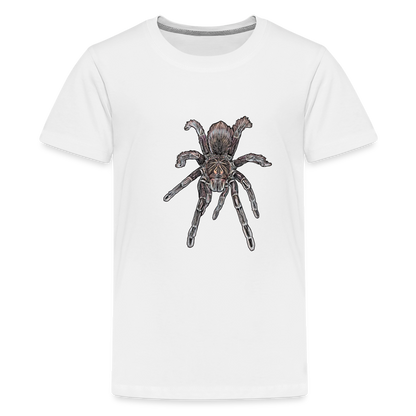 Teenager Basic T-Shirt Pamphobeteus sp Machala juvenile - weiß