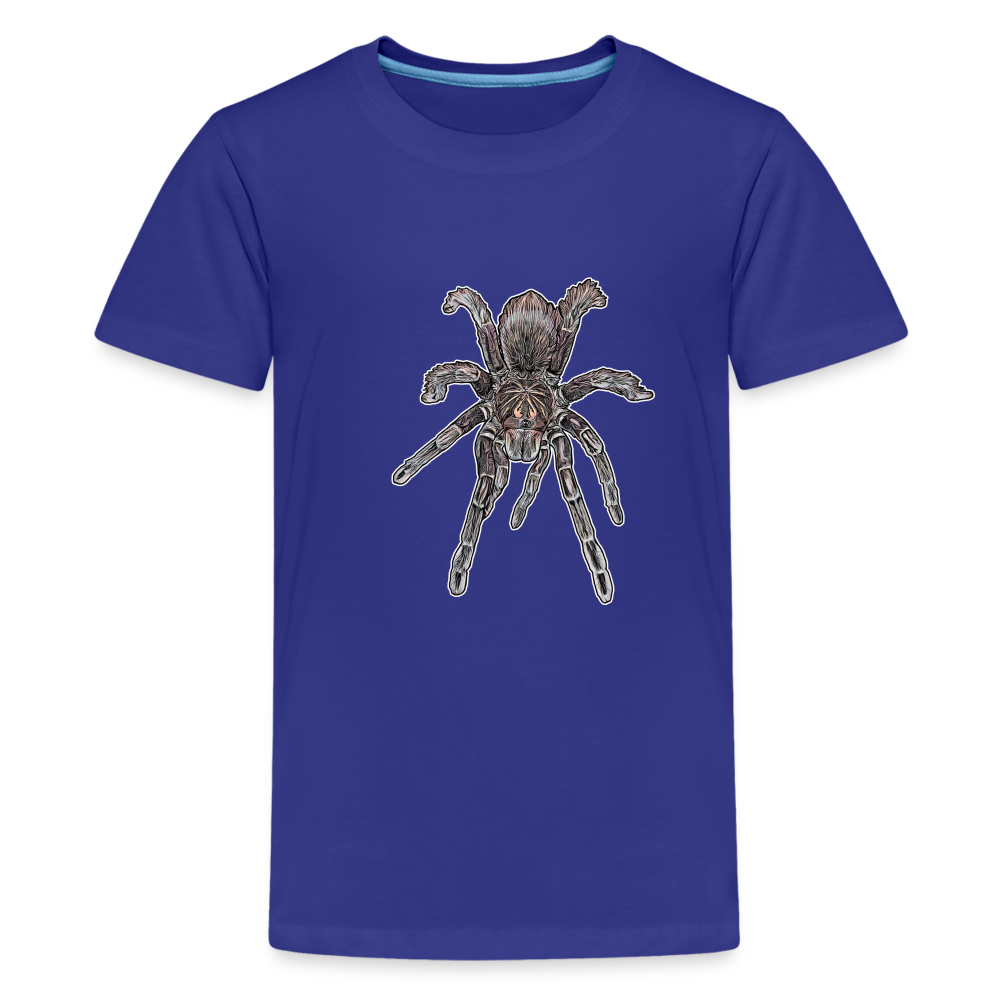 Teenager Basic T-Shirt Pamphobeteus sp Machala juvenile - Königsblau