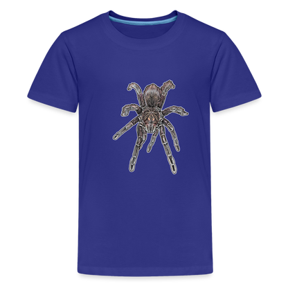 Teenager Basic T-Shirt Pamphobeteus sp Machala juvenile - Königsblau