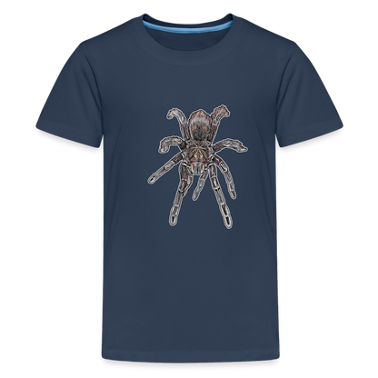 Teenager Basic T-Shirt Pamphobeteus sp Machala juvenile - Navy