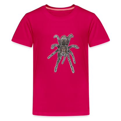 Teenager Basic T-Shirt Pamphobeteus sp Machala juvenile - dunkles Pink