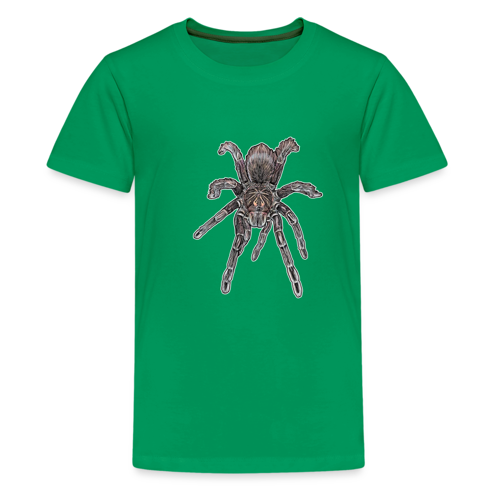 Teenager Basic T-Shirt Pamphobeteus sp Machala juvenile - Kelly Green