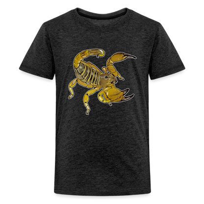 Teenager Basic T-Shirt Scorpio maurus palmatus - Anthrazit