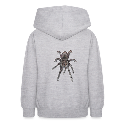 Teenager Hoodie Pamphobeteus sp Machala juvenile - Hellgrau meliert